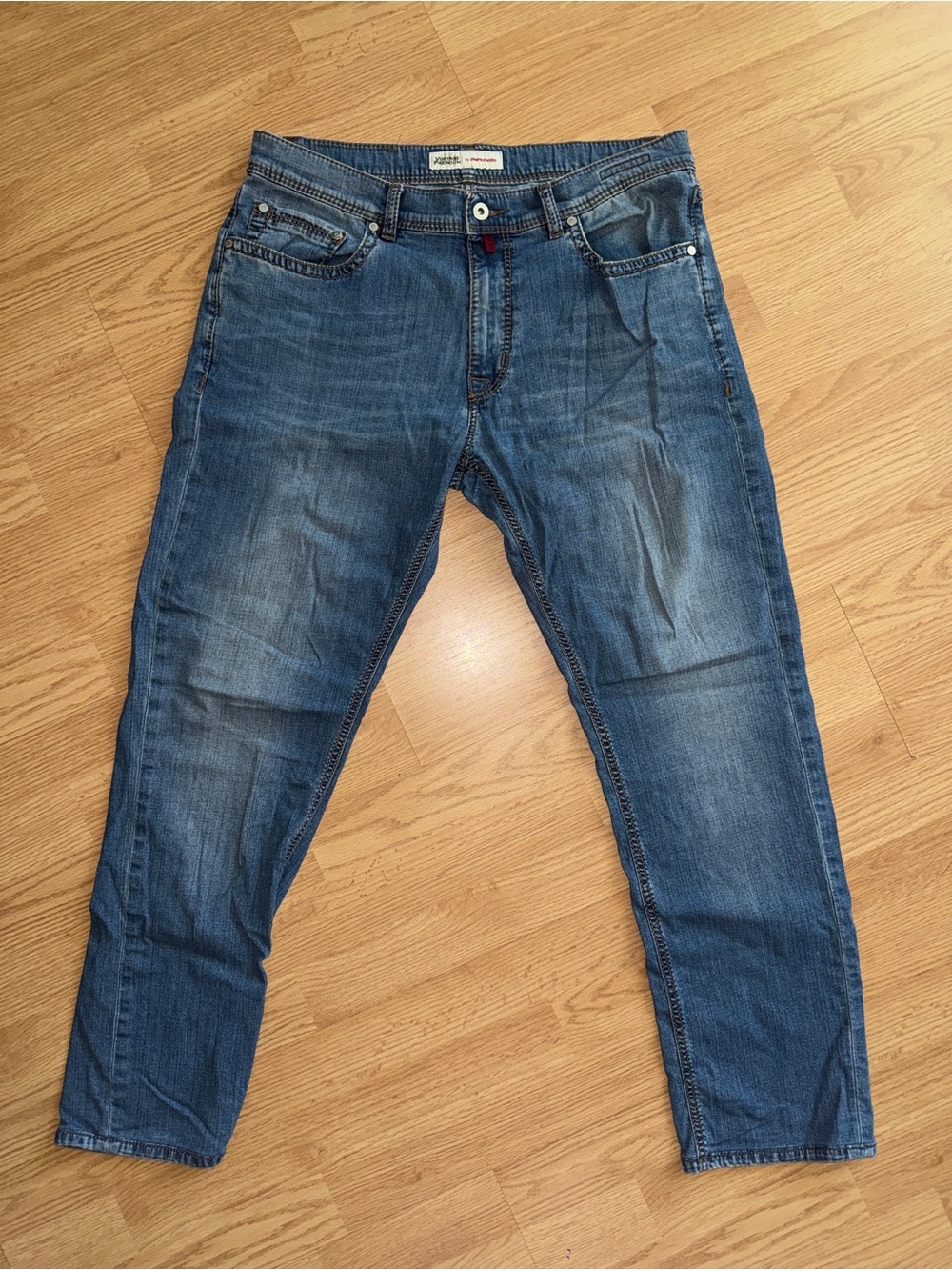 Pierre Cardin Slim Straight Blue Jeans